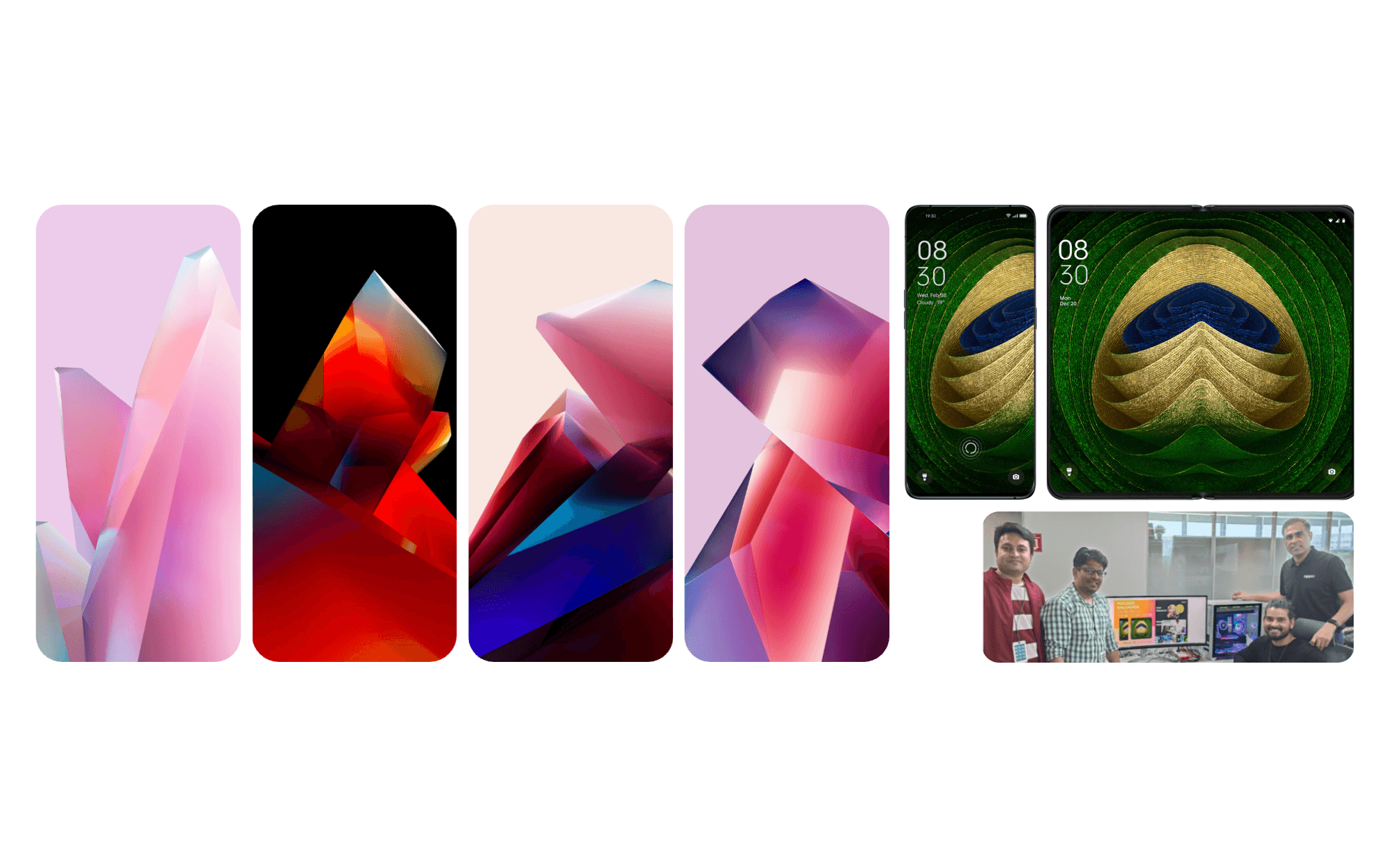 OPPO Aqua Crystal wallpapers