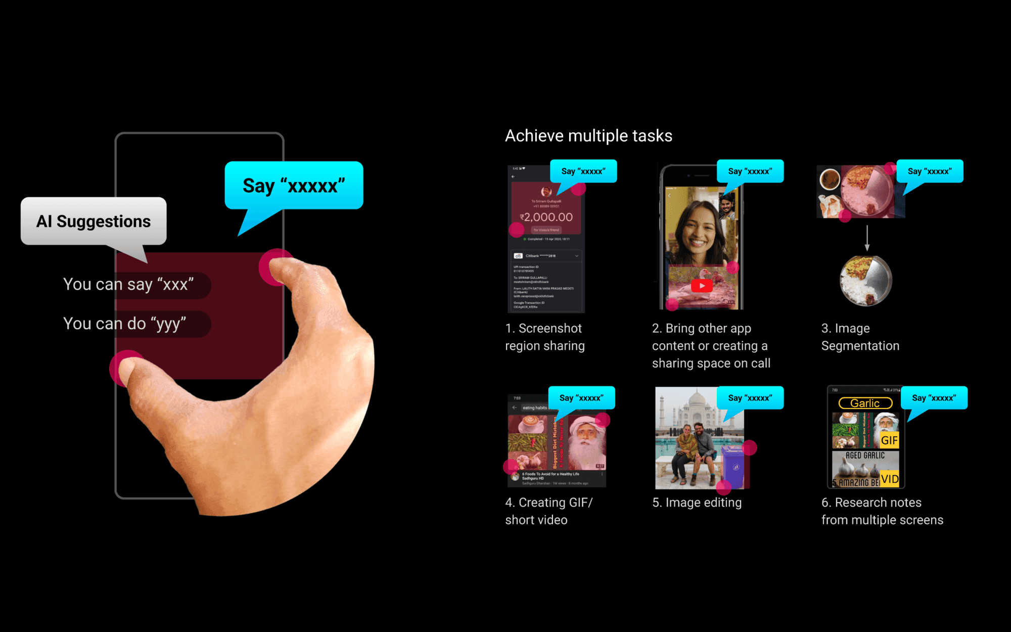Select-it & Say-it multimodal interaction